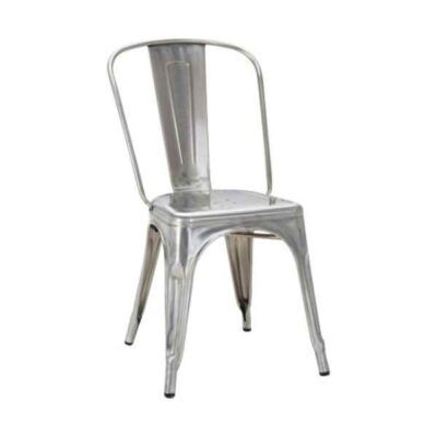 Metal restaurant chairs