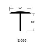 E-365 - 12' x 3/4" Smooth Face - Image 2
