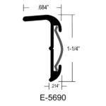 12.5' x 1-1/4" Long Lip - Image 2
