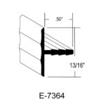 E-7364 - 12'L x 13/16"H - Image 2