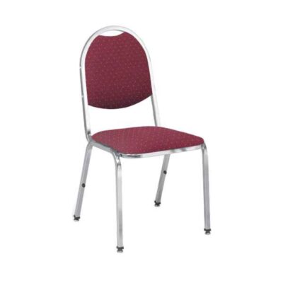 Burgundy stackable restaurant chairs