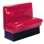 Red Retro Diner Booth