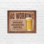 No Working