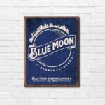 Blue Moon Retro Sign