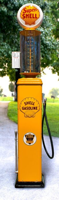 retro gas pump