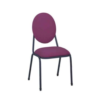 Purple restaurant chairs