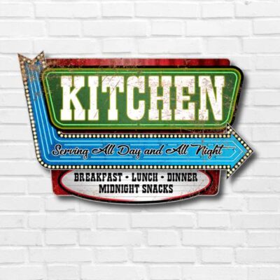 Retro Kitchen Sign