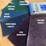 glitter diner chairs