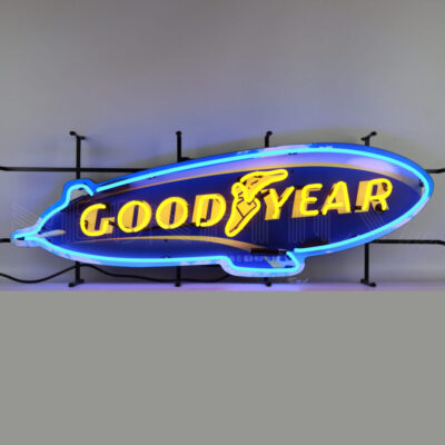 GOODYEAR BLIMP NEON SIGN