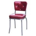 4 Button Dining Chair
